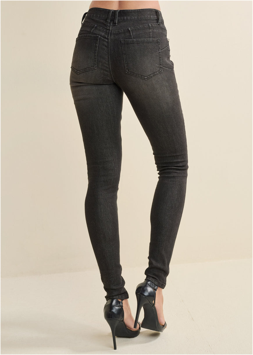 Lift Jeans - Black Denim