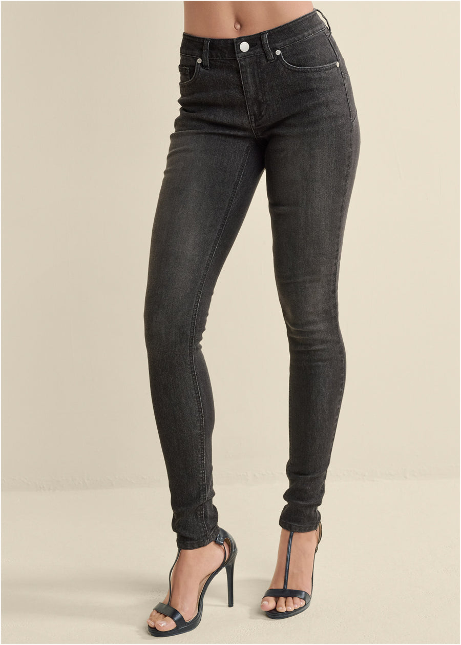 Lift Jeans - Black Denim