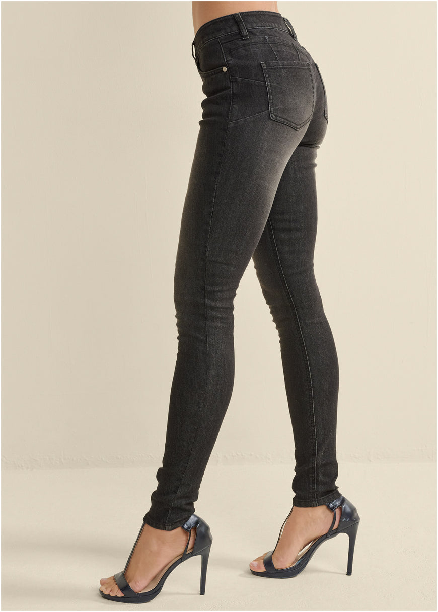 Lift Jeans - Black Denim