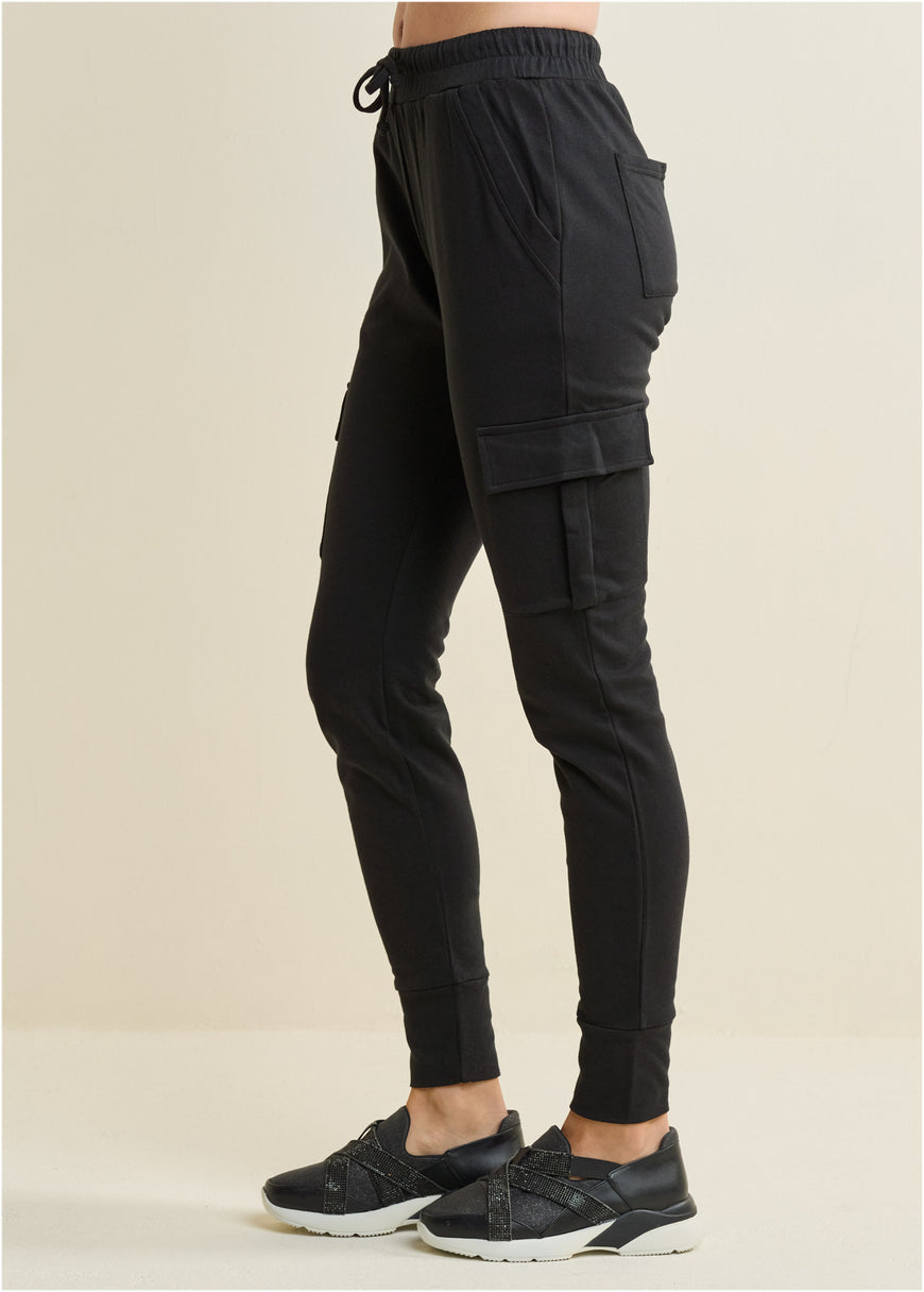 Cargo lounge joggers - Black