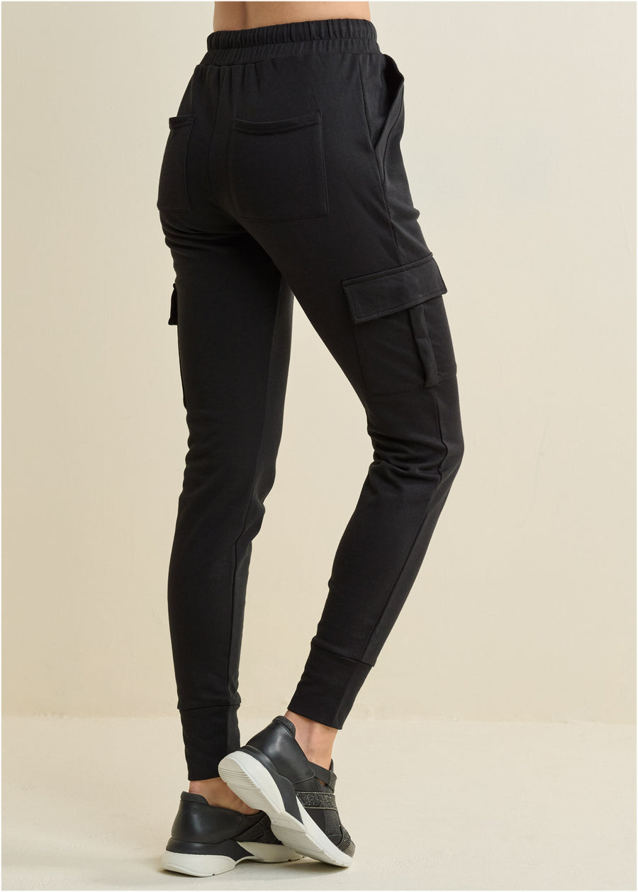 Pantalon de jogging cargo lounge - Noir