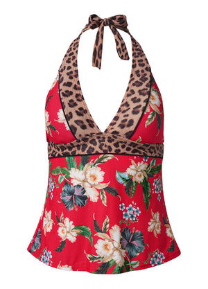 Bohemian Tankini - Twin  - Tula Floral - thumbnail-3