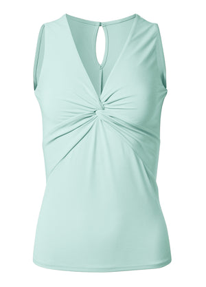 Twist Front Top - Mint - thumbnail-6