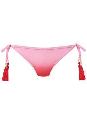 Tassel Tie-Side Bottom - Blazing Hot - thumbnail-3