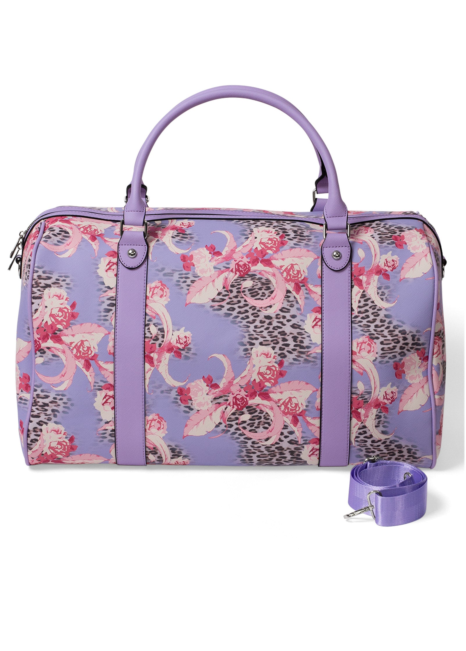 Weekender duffle bag - Purple Multi