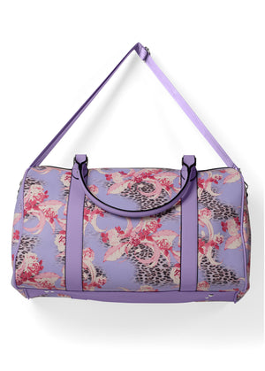 Weekender duffle bag - Purple Multi - thumbnail-2