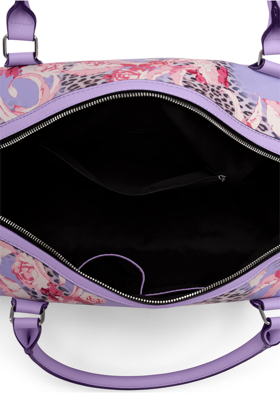 Weekender duffle bag - Purple Multi