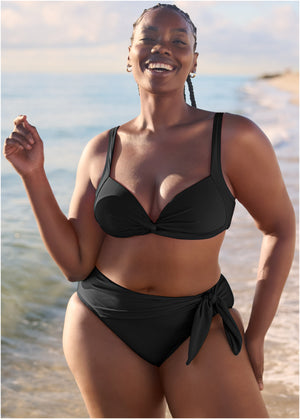 Haut de maillot de bain St. Lucia - Black Beauty - thumbnail-3