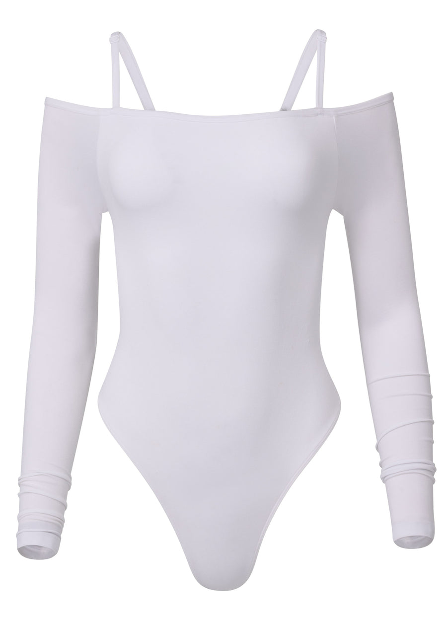 Shape Embrace Bodysuit - White