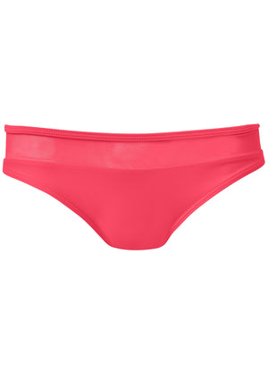 Mesh Band Low-Rise Bottom - Sunset Pink - thumbnail-3