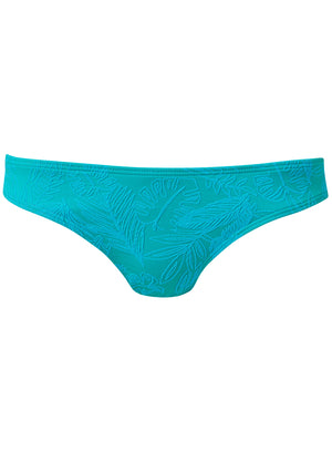 Texture Scoop Bikini Bottom - Tropic Palm - thumbnail-4