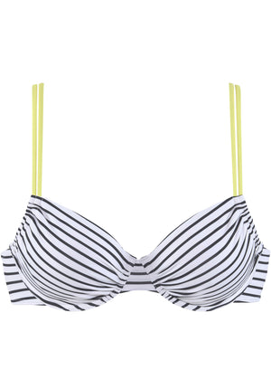 Haut de maillot de bain brassière ajustable - Sand Stripes - thumbnail-2