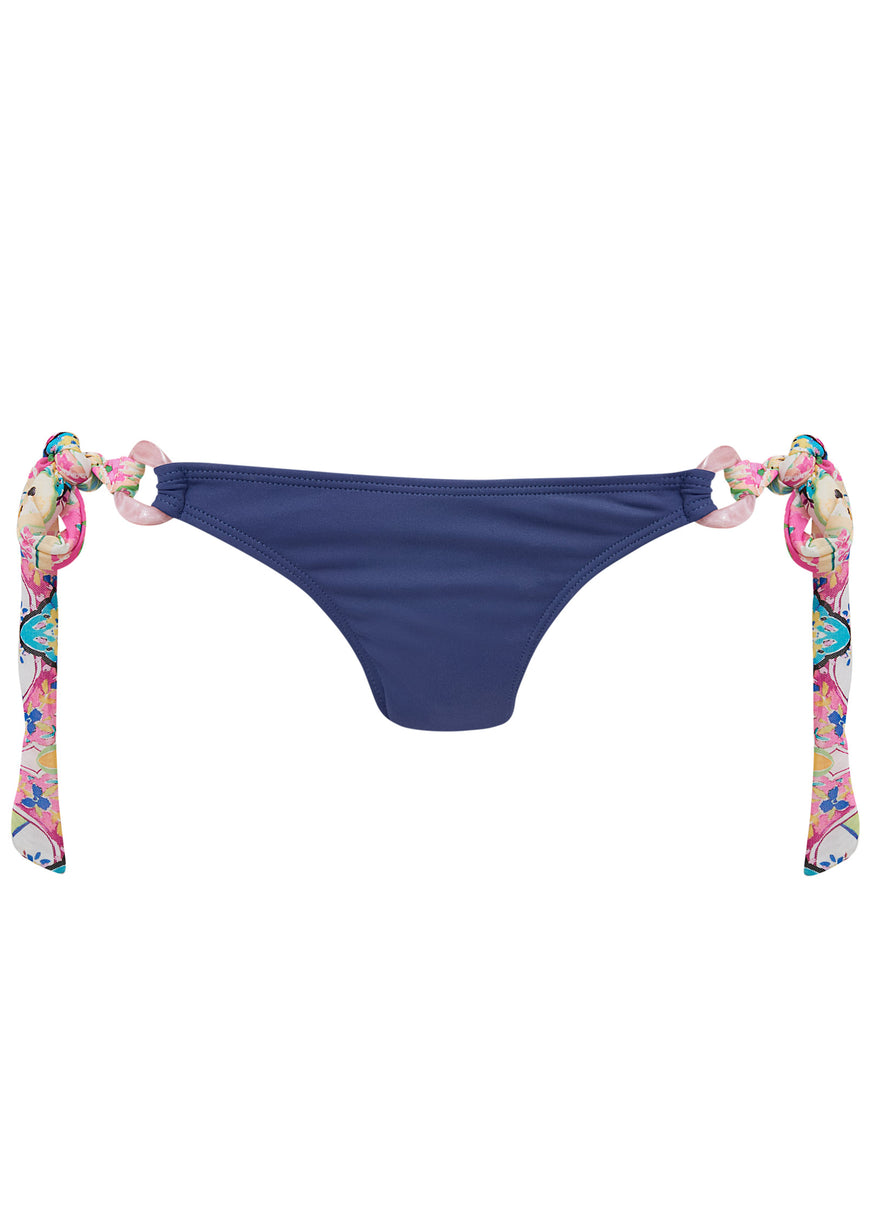 Vera tie-side bikini bottom - Ultramarine Blue