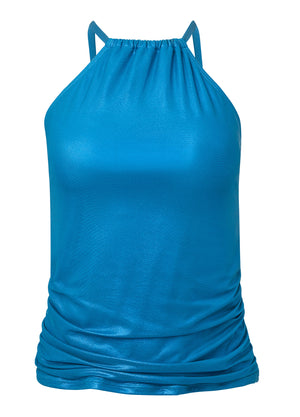 Shimmer High Neck Tankini - Sea Shine - thumbnail-3