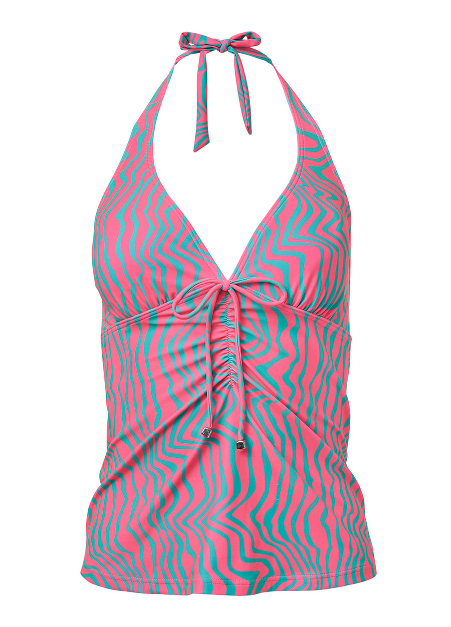 Julie Halter Tankini - Parting Wave