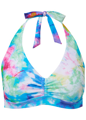 Heavenly Halter Top - Summer Ink - thumbnail-3