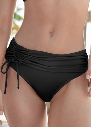 Adjustable Mid-Rise Bottom - Black Beauty - thumbnail-3