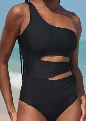 The Audrey one-piece - Black Beauty - thumbnail-3