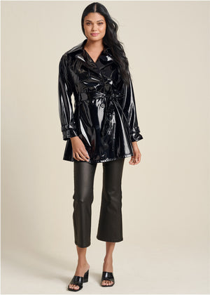 High Shine Jacket - Black - thumbnail-2