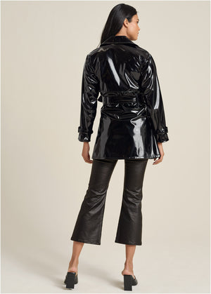 High Shine Jacket - Black - thumbnail-3