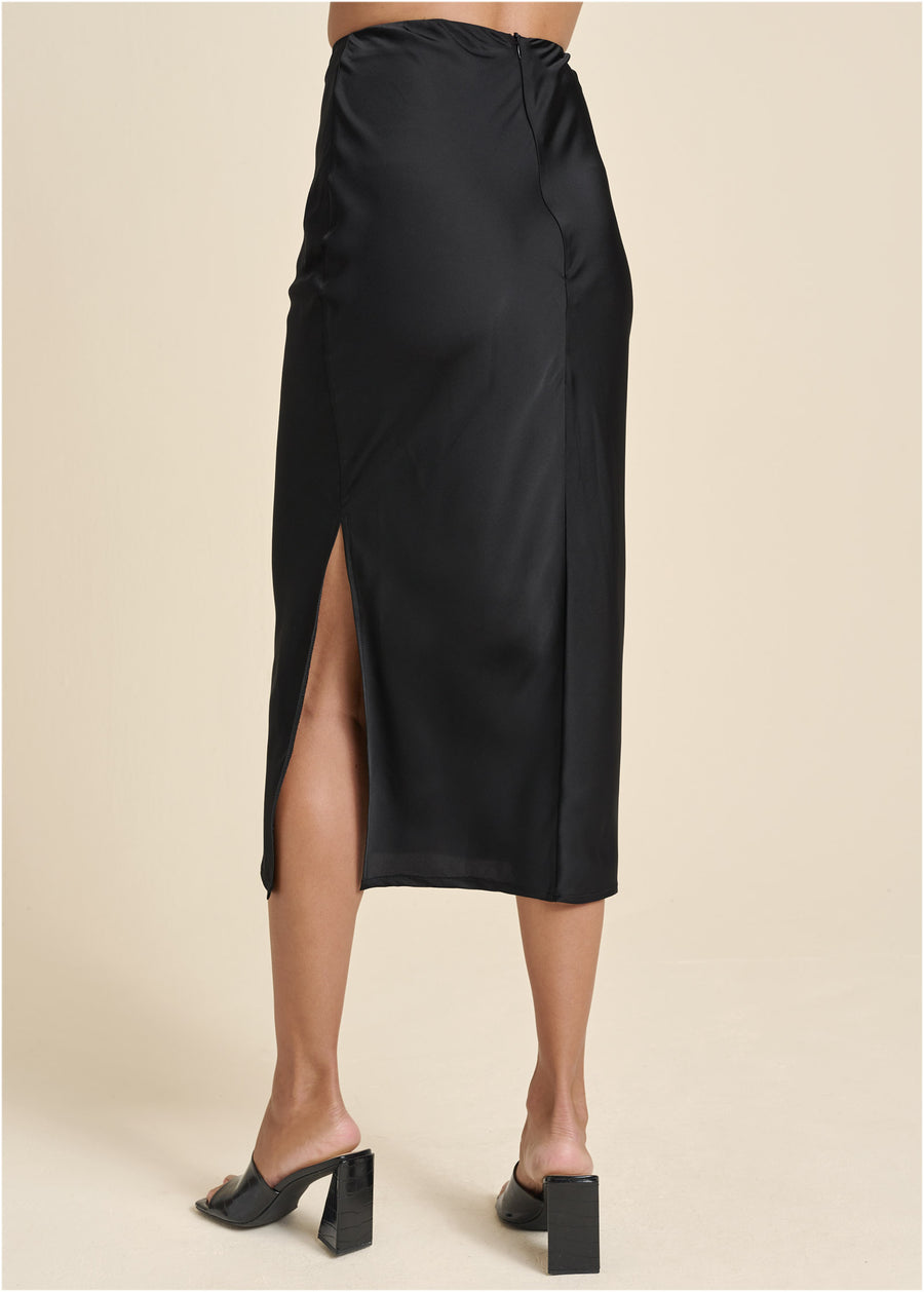 Slip Skirt - Black