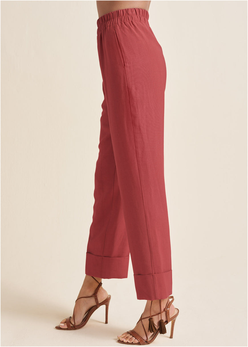 Pantalon de Costume - Rouille