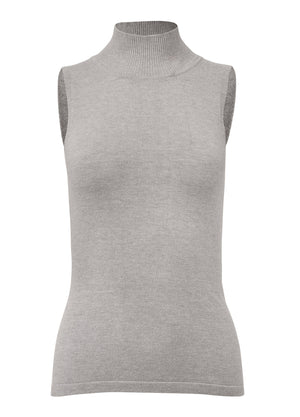 Turtleneck Sweater - Heather Grey - thumbnail-5