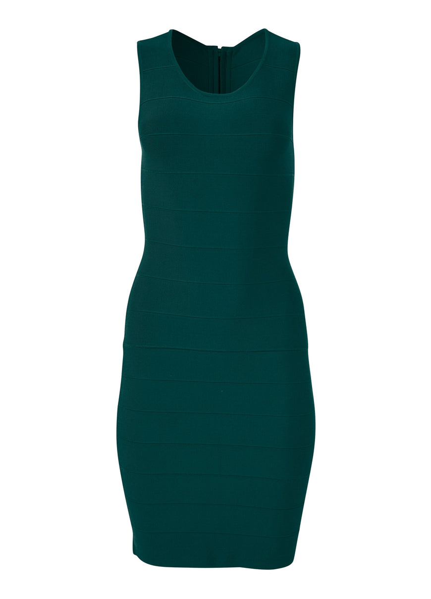 Bandage Mini Dress - Green