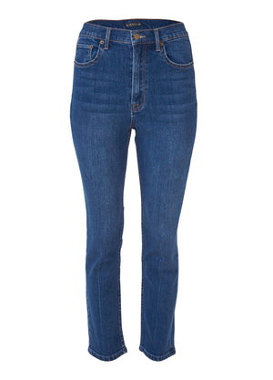 Straight Leg Jeans - Medium Wash - thumbnail-6