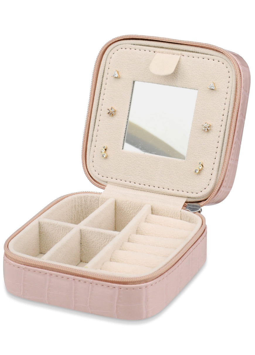 Tassel Jewelry Case - Blush