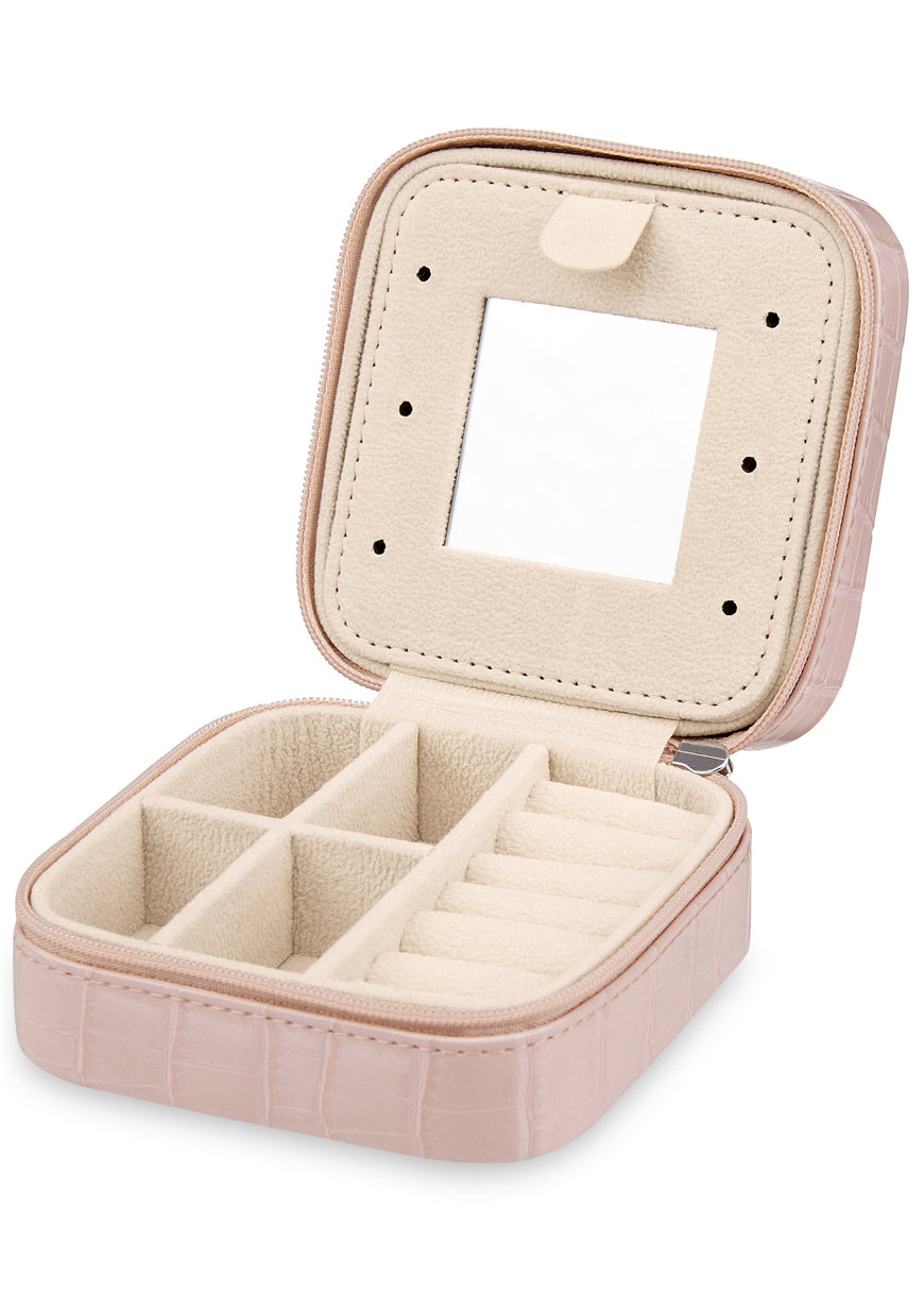 Tassel jewelry case - Blush