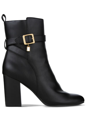 Buckle Booties - Black - thumbnail-2