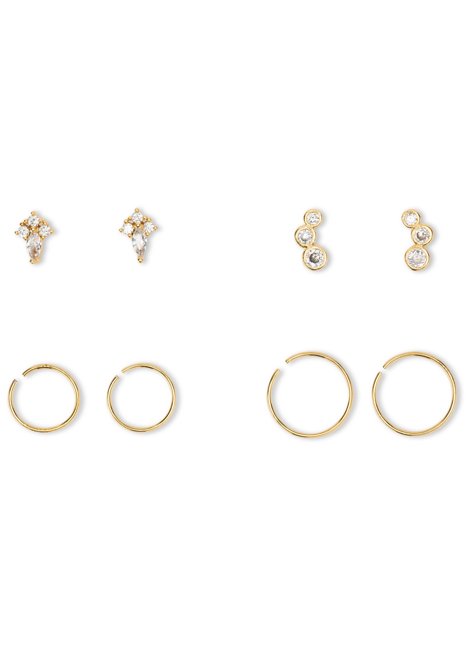 Earring Multi Pack - Gold