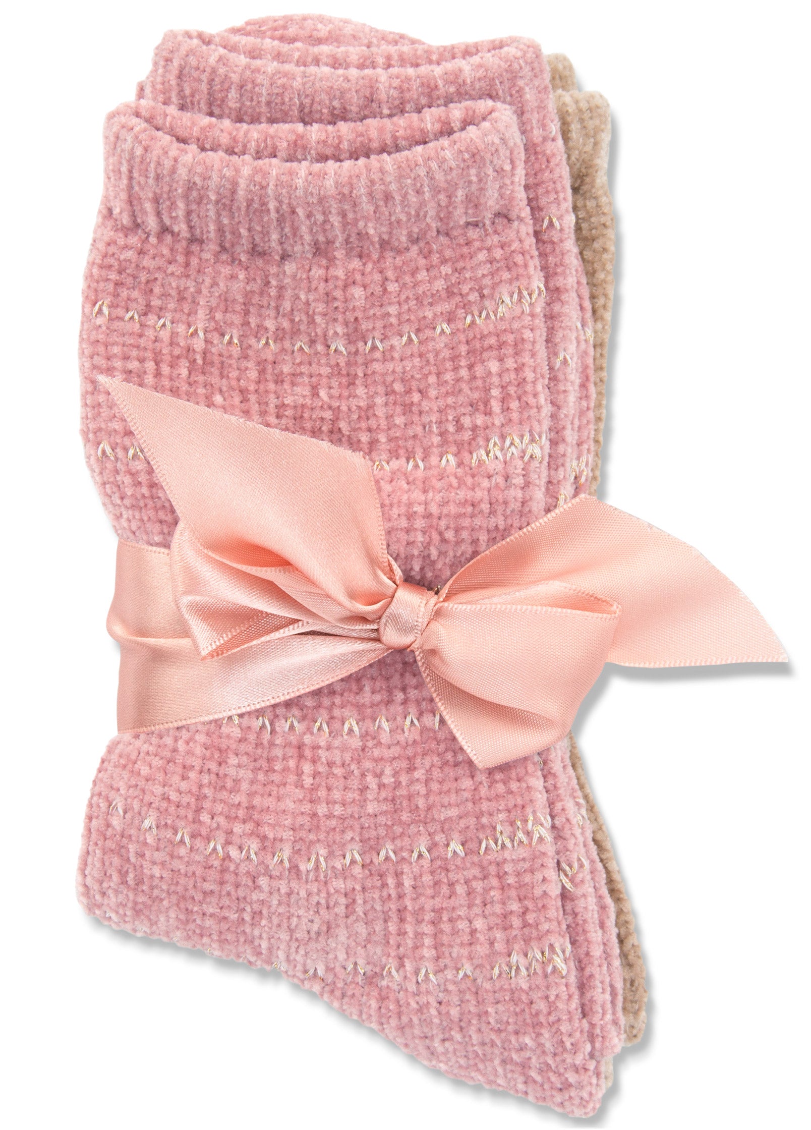 Cozy Socks 2 Pack - Pink Multi