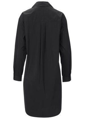 Shirt Dress - Black - thumbnail-4