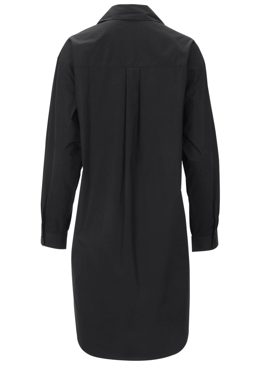 Shirt Dress - Black