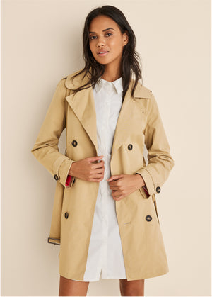 The Perfect Trench Coat - Gold - thumbnail-6