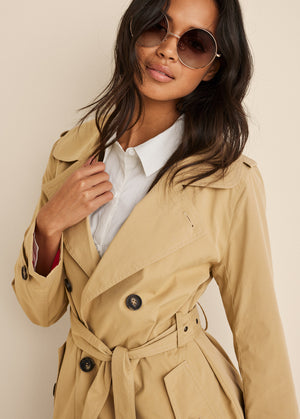 The Perfect Trench Coat - Gold - thumbnail-3