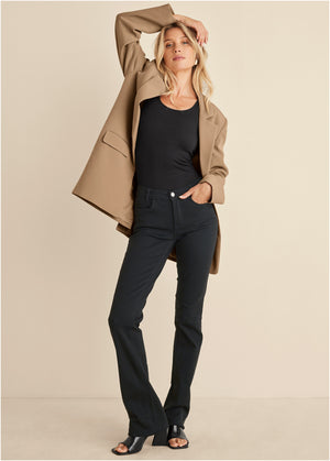 Oversized Blazer - Camel - thumbnail-6