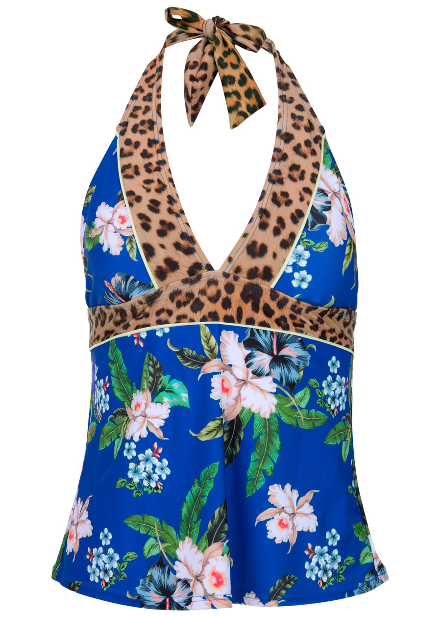 Bohemian Tankini - Twin  - Ocean Floral