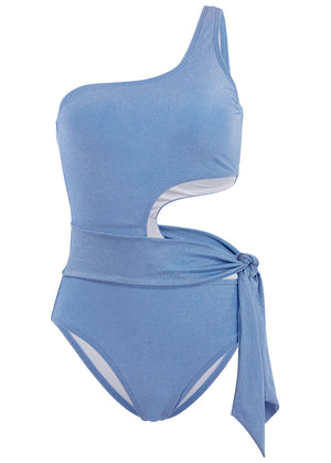 Shimmer One-Piece - Periwinkle Shine - thumbnail-2