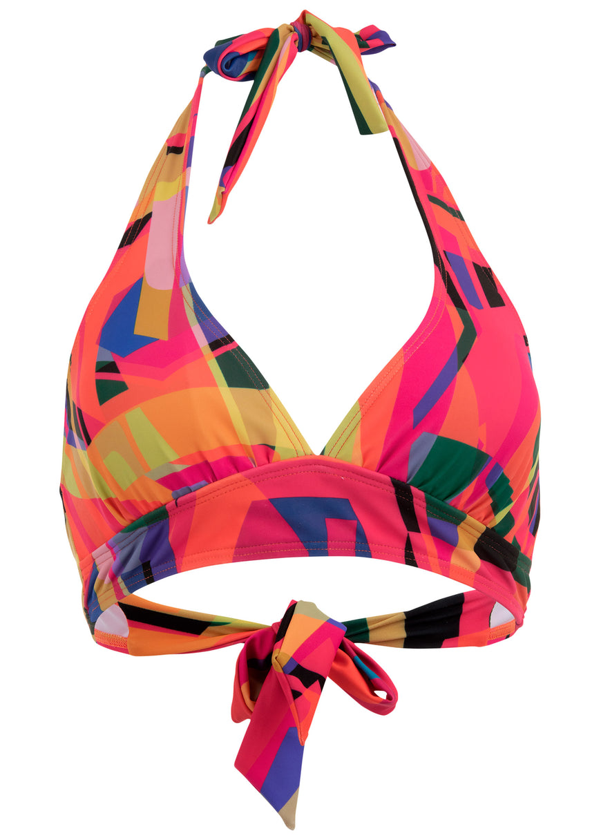 Anguilla Perfect Fit Halter - Rising Sun