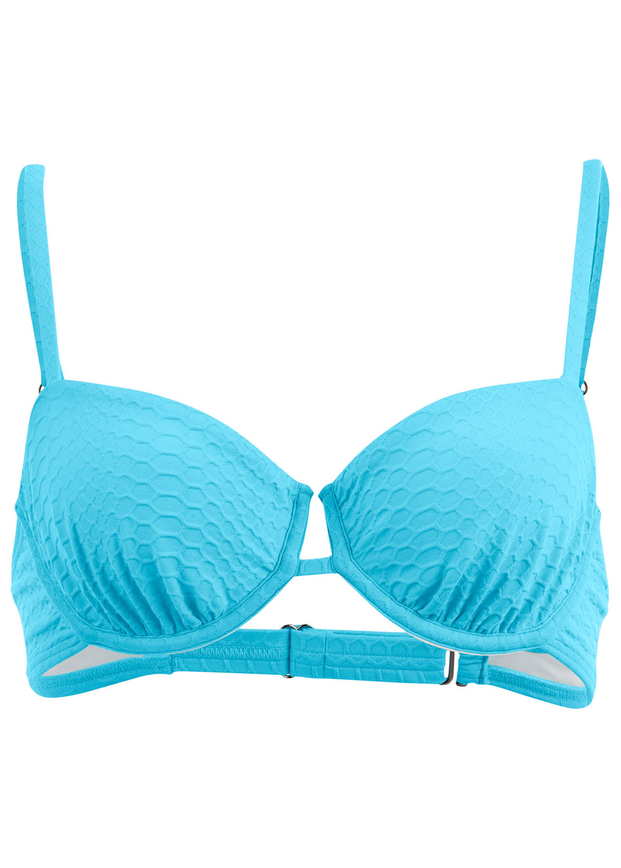 Mermaid Underwire Top - Aqua