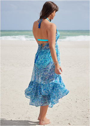 Cover Up Dress - On The Waves - thumbnail-5