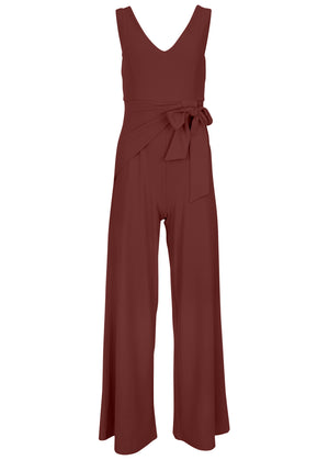 Wide leg jumpsuit - Auburn - thumbnail-5