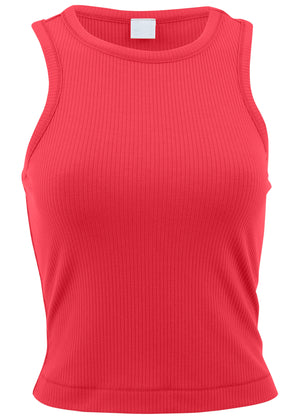 Racerback Tank - Red - thumbnail-3