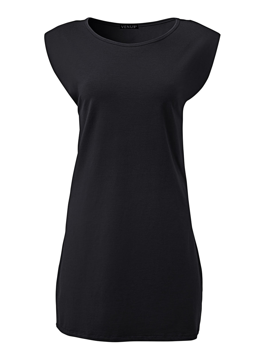 Easy shift dress - Black