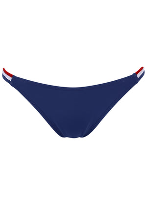 Strappy Scoop Bikini Bottom - Ultramarine Blue - thumbnail-5