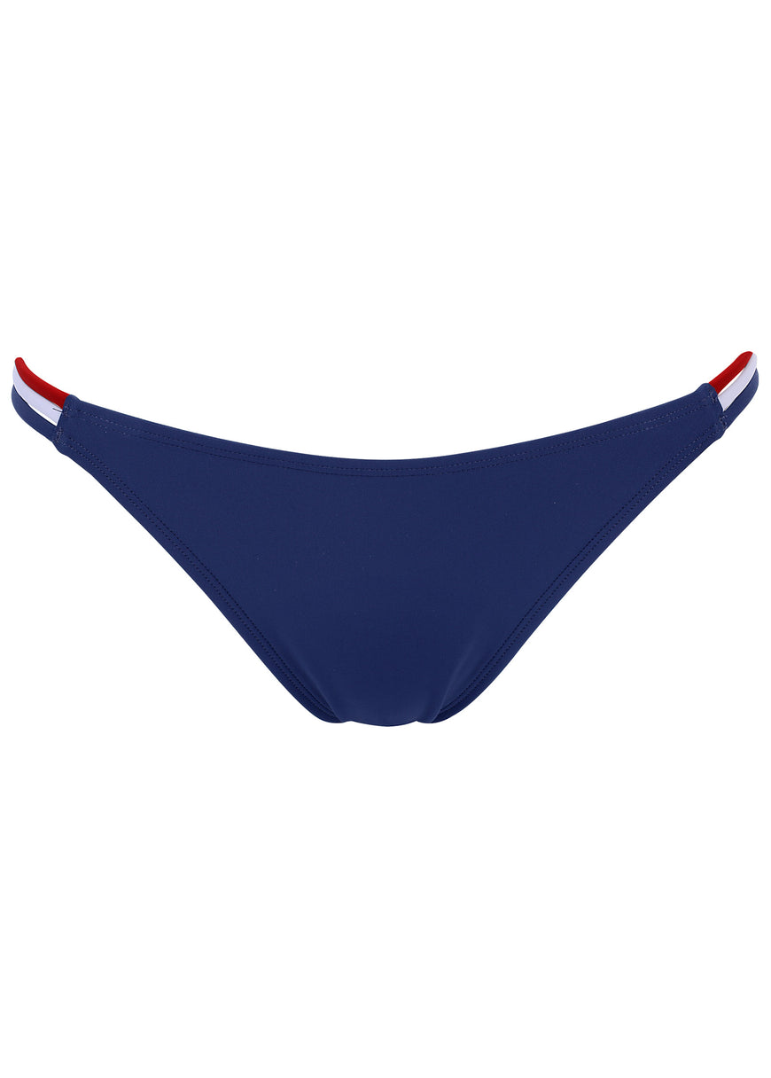 Strappy Scoop Bikini Bottom - Ultramarine Blue