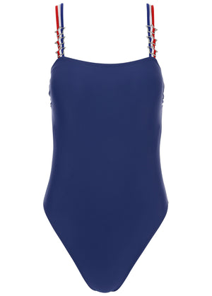 Strappy Fixed One-Piece - Ultramarine Blue - thumbnail-4